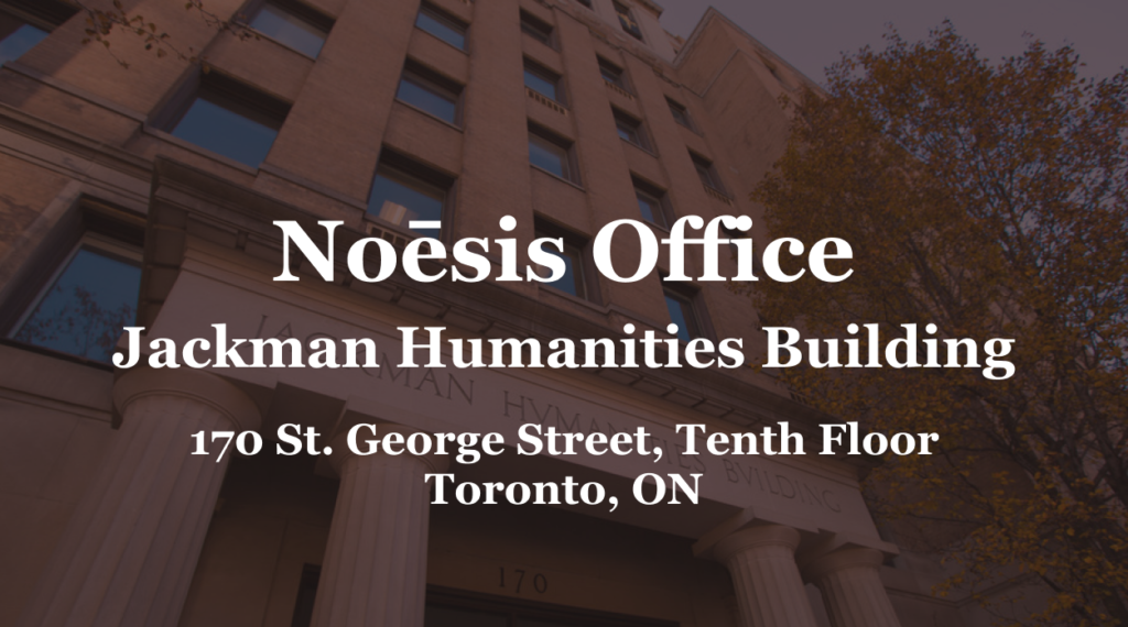 noesis office jackman humanities building