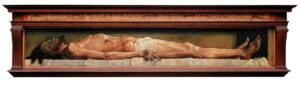 Hans Holbein the Younger, The Body of the Dead Christ in the Tomb Painting