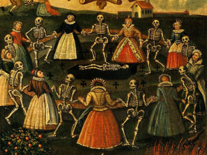 danse macabre painting